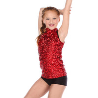 Alexandra Youth Mock Neck Tank
