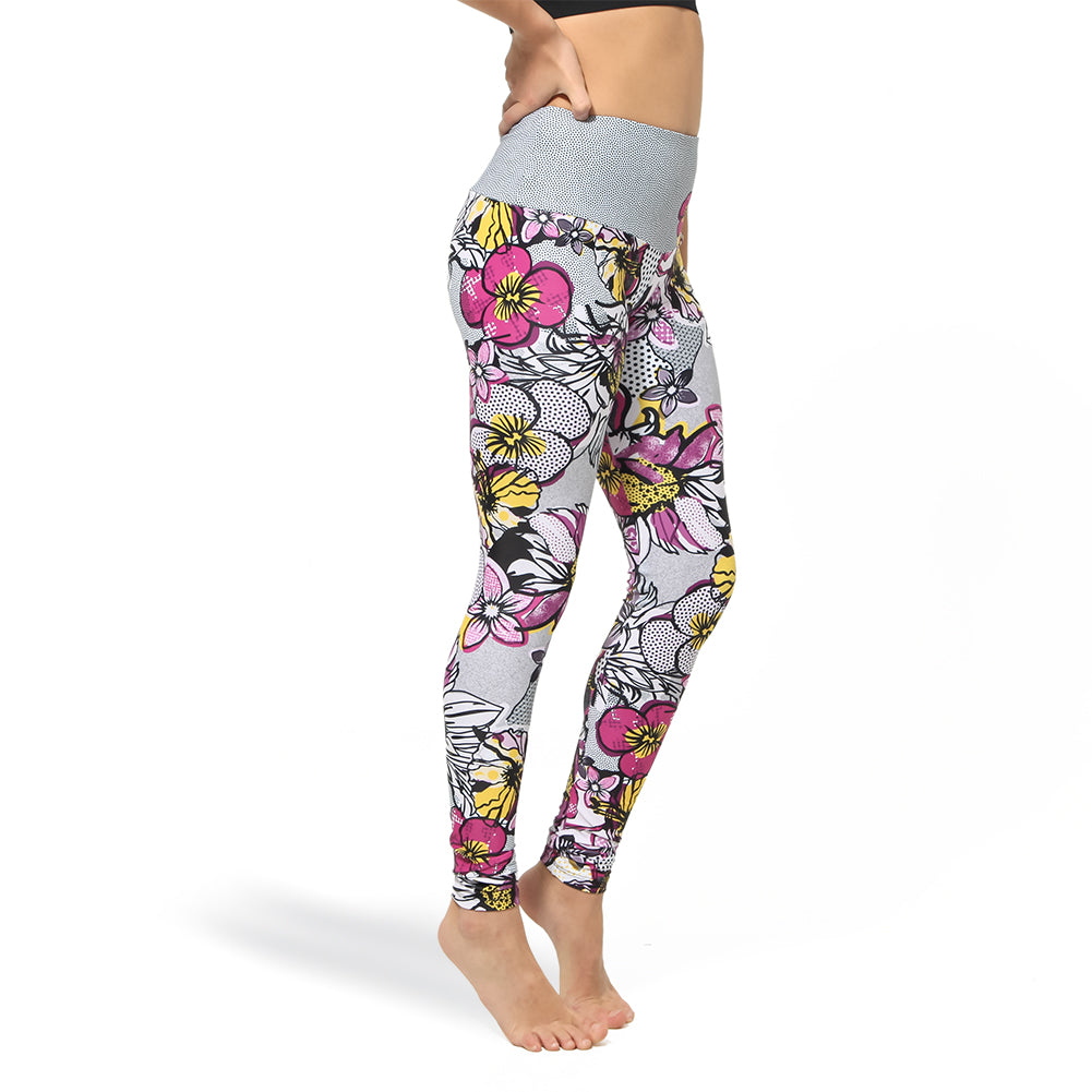 Polkadot Floral Leggings