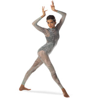Whimsical Mesh Unitard