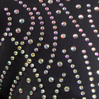 Youth Shine On Rhinestone Long Sleeve Biketard