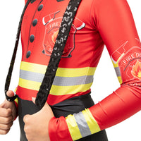 Youth Firefighter Long Sleeve Biketard