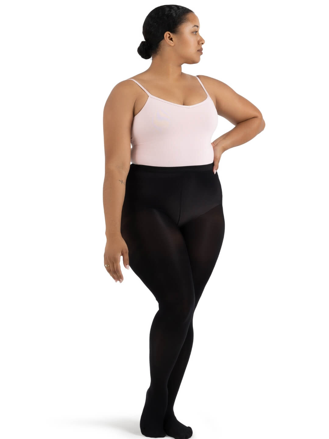 Capezio Plus Size Footed Tight