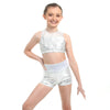 Kids Sequin High Waist Short