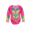 Youth Fluoro Flora Leotard