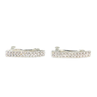 Rhinestone Barrette Pair