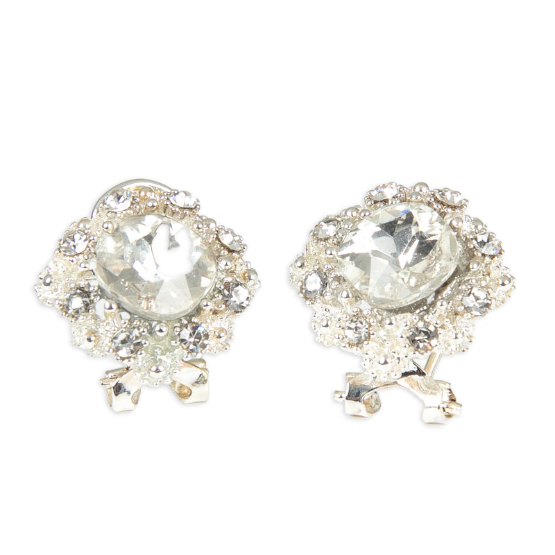 Clear Rhinestone Earring