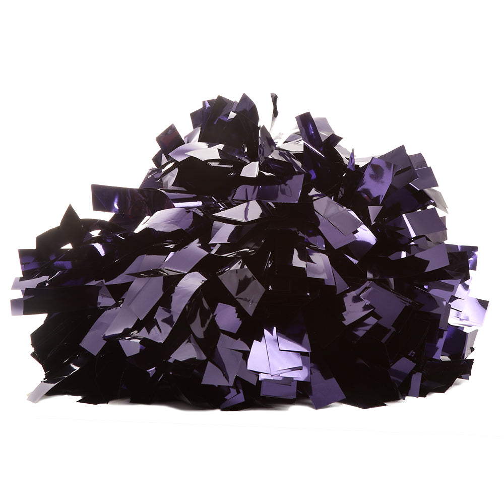 Just For Kix 6" Solid Metallic Pom – High-Energy, Lightweight Cheer & Dance Pom (Sold Individually)