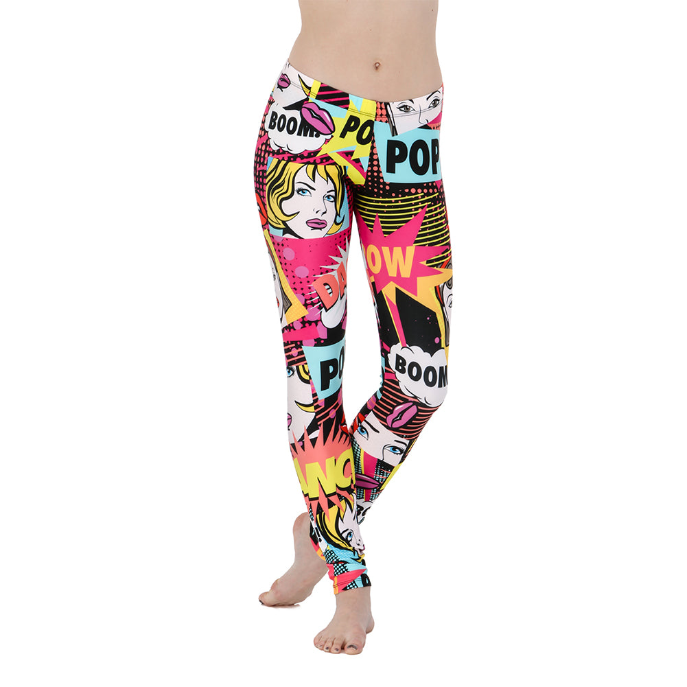 Girls Pow Leggings