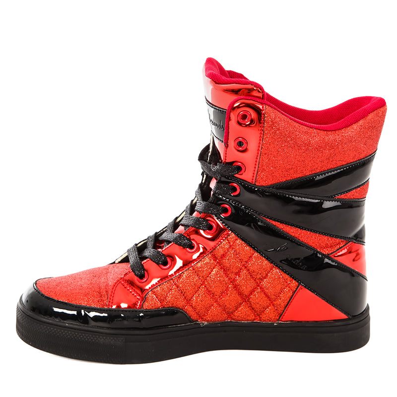 Youth Alexandra Glitter High Top Sneaker