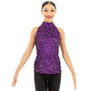 Alexandra Mock Neck Sequin Tank