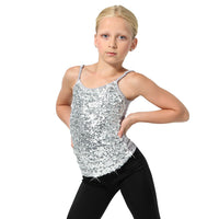 Alexandra Youth Sequin Camisole Tank