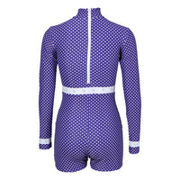 Alexandra Reign in Purple Biketard