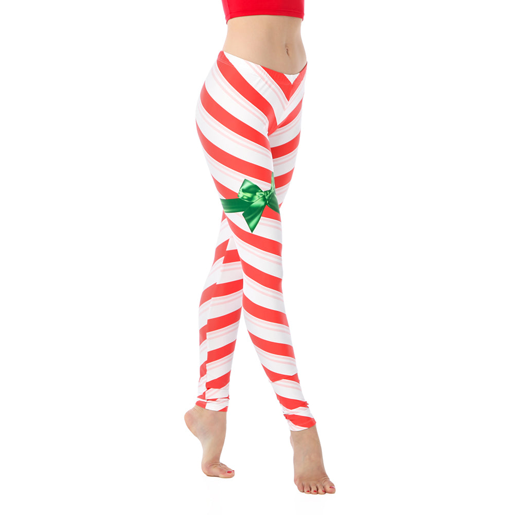 Candy Cane Leggings