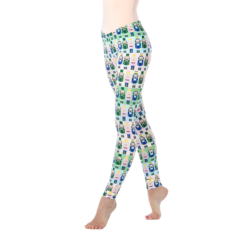 Pastel Nutcracker Leggings