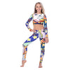 Royal Pop Art Leggings