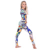 Royal Pop Art Leggings