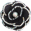 Rhinestone Flower Clip