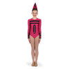 Crayon Long Sleeve Leotard