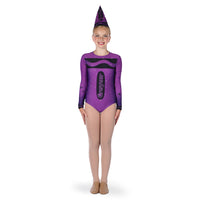 Crayon Long Sleeve Leotard