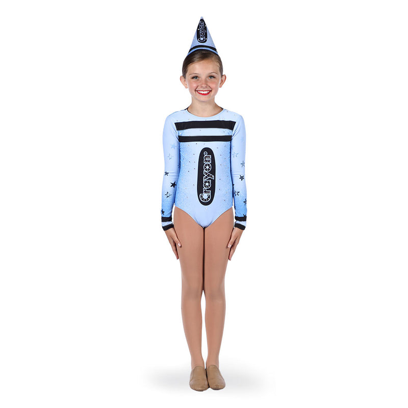 Crayon Long Sleeve Leotard