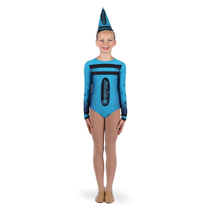 Crayon Long Sleeve Leotard