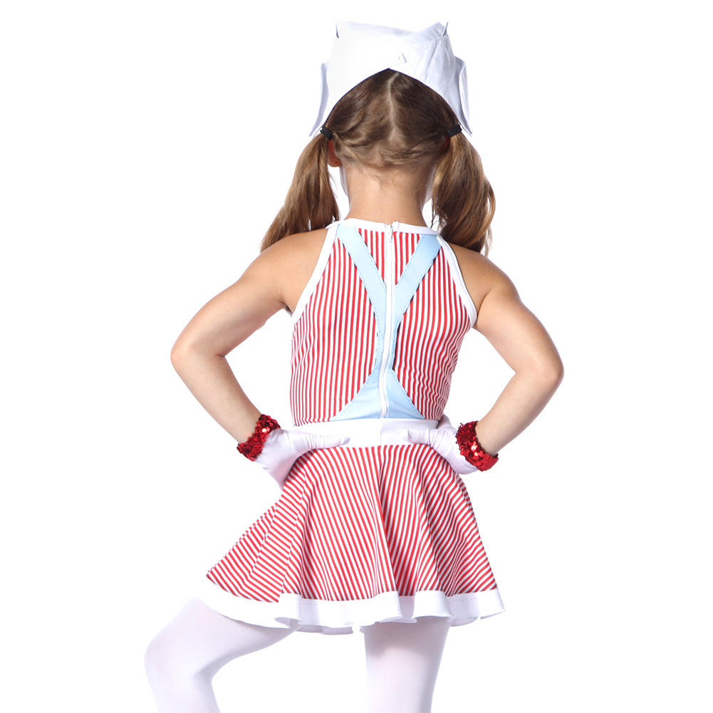 Nurse Sleeveless Biketard