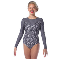 Plunge Long Sleeve Leotard