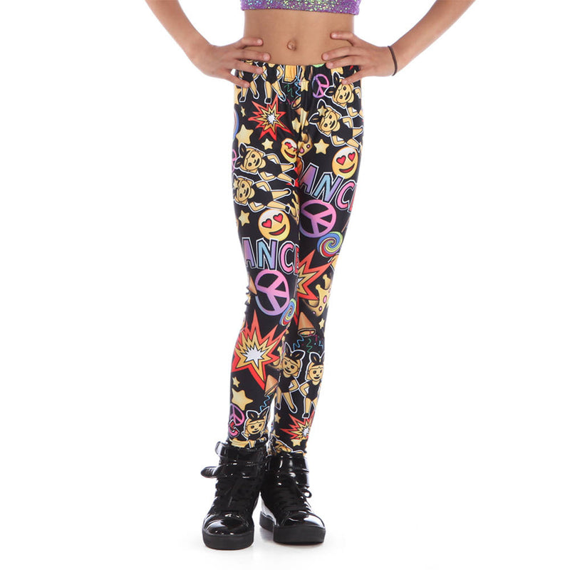 Dance Smiley Leggings