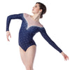 Jeweled Long Sleeve Leotard