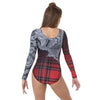 Youth Punk Rock Princess Long Sleeve Leotard