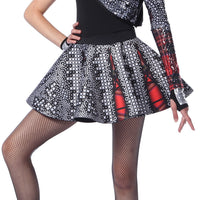 Punk Rock Princess Neoprene Skater Skirt