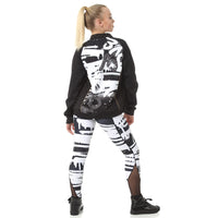 Graffiti Queen Merrow Mesh Panel Legging