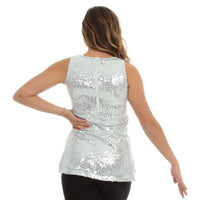 Sequin Tunic Top