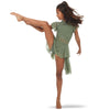 Alexandra Collection Youth Flutter Sleeve Skirted Leotard