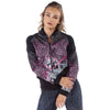 Cheetah Newspaper Bomber Jacket