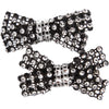 Two Tone Small Rhinestone Clips