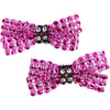 Two Tone Small Rhinestone Clips