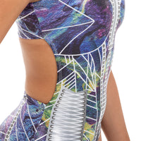 Galaxy Princess Zipper Front Leo