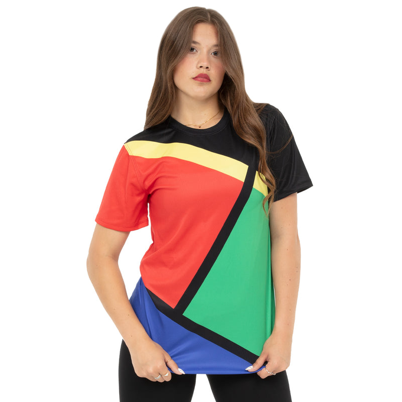 Fresh Colorblock Short Sleeve Tee