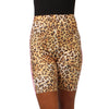 Youth Cheetah High Waist Biker Shorts