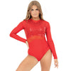 Youth Sweetheart Sequin Mesh Panel Leotard