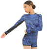 Youth No Limit Long Sleeve Sequin Biketard