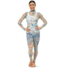 Youth Floral Mesh Unitard