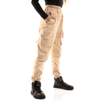 Youth Khaki Cargo Pant