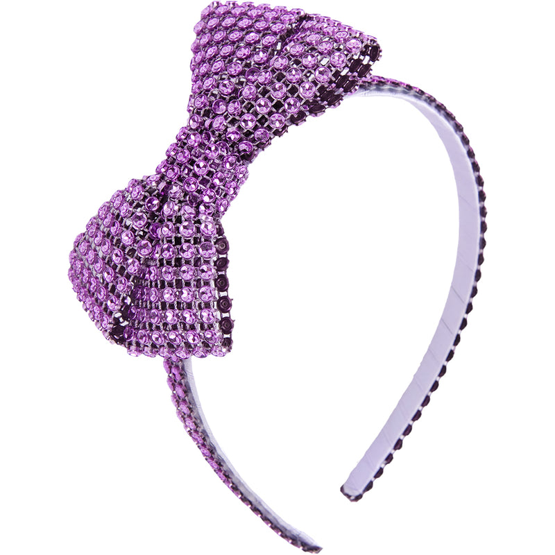 Rhinestone Bow Headband