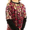 Youth Sequin Layered 2-1 Long Sleeve Shirt