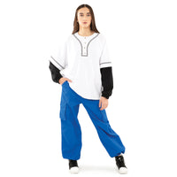 Cargo Parachute Wide Leg Cinched Pants