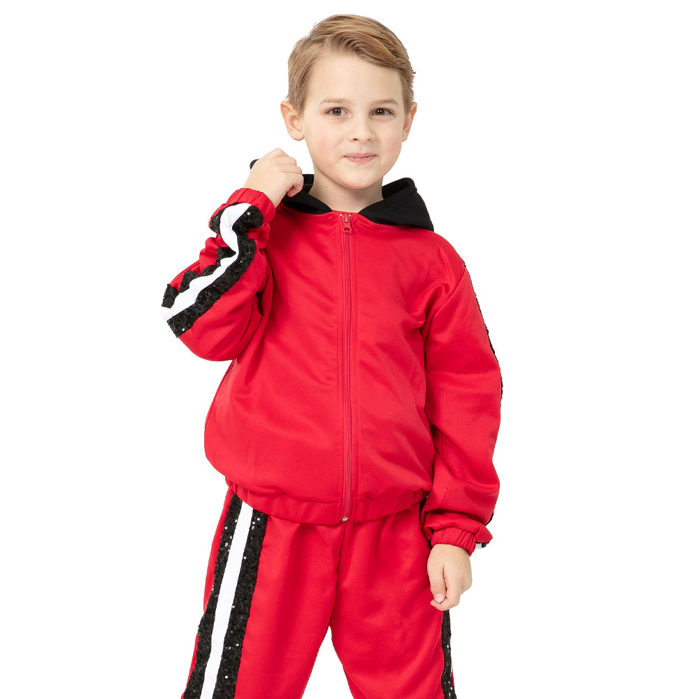 Youth Sequin Stripe Jacket