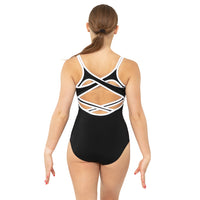 Youth Spaghetti Cross Back Leotard