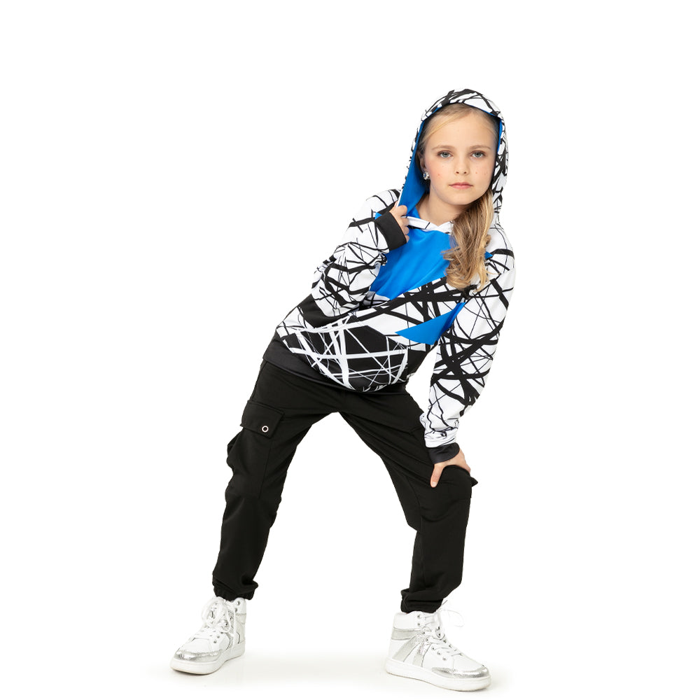 Youth Abstract Hoodie